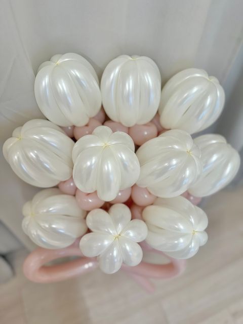 鬱金香氣球花束