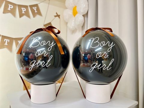 台北 Boy or girl 性別爆爆桶氣球