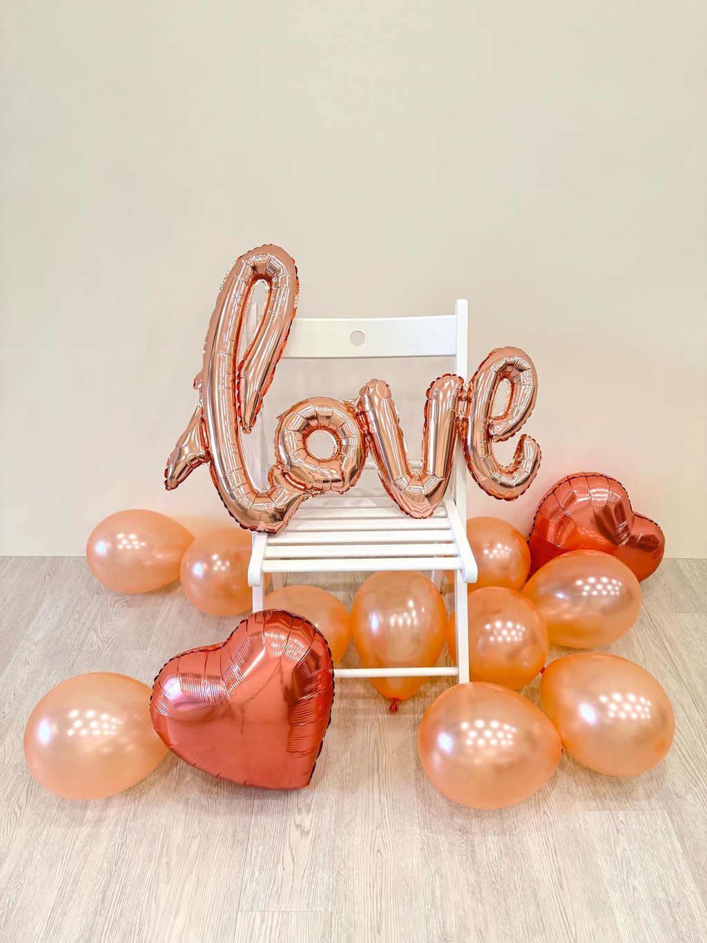 求婚告白紀念日主題驚喜佈置 台中