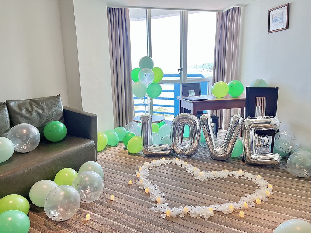 求婚氣球布置 台中