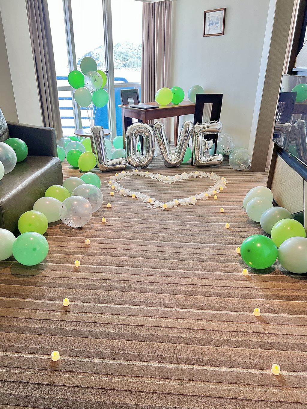 求婚氣球布置 台北