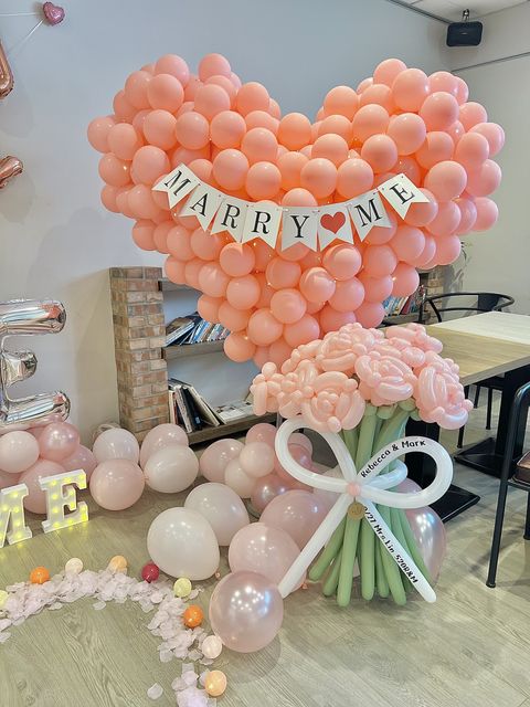 浪漫求婚布置 台北