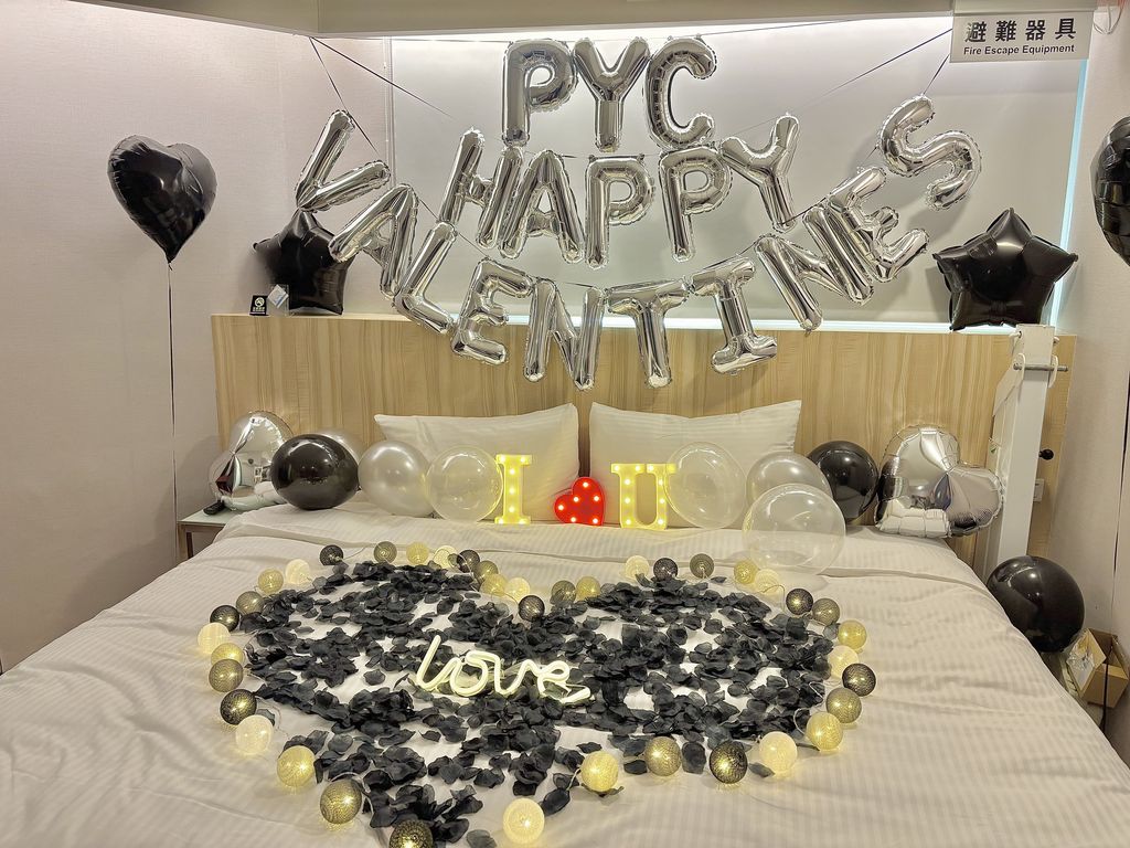 情人節氣球布置