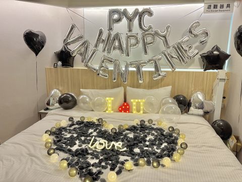 情人節氣球布置