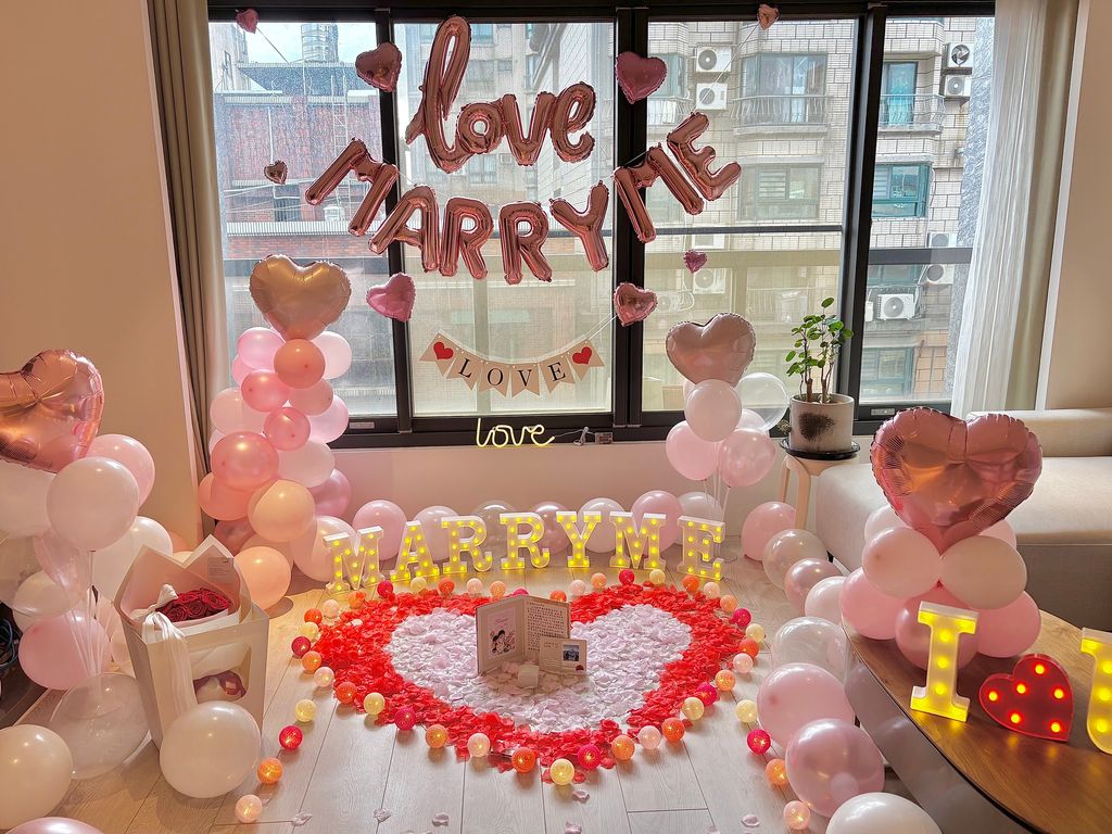 台中求婚場地布置推薦