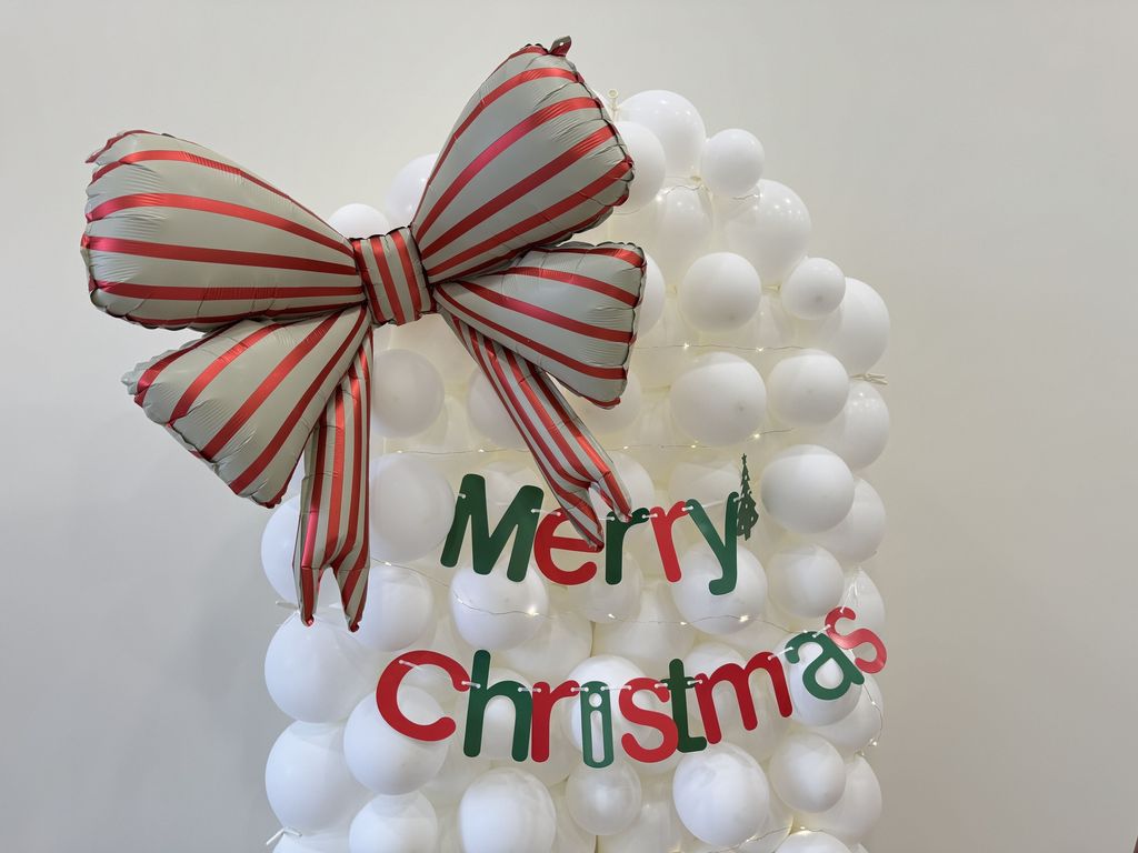 聖誕節氣球佈置