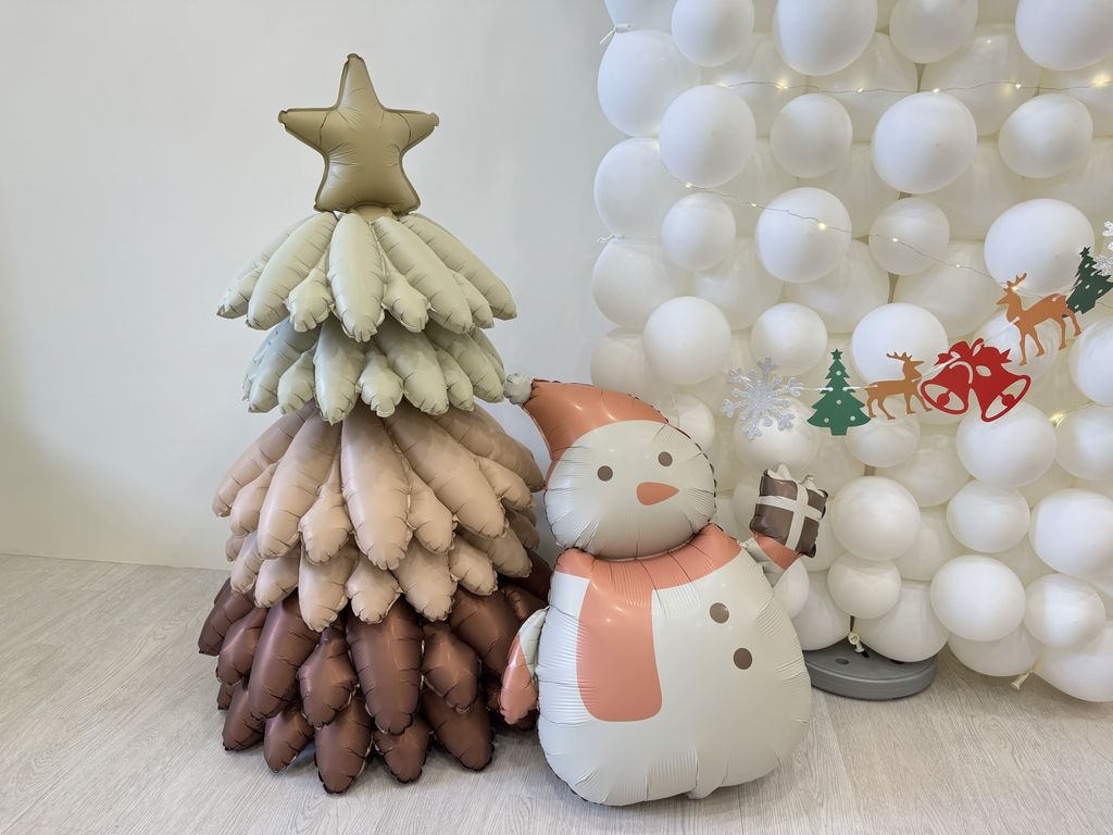 聖誕節佈置 氣球