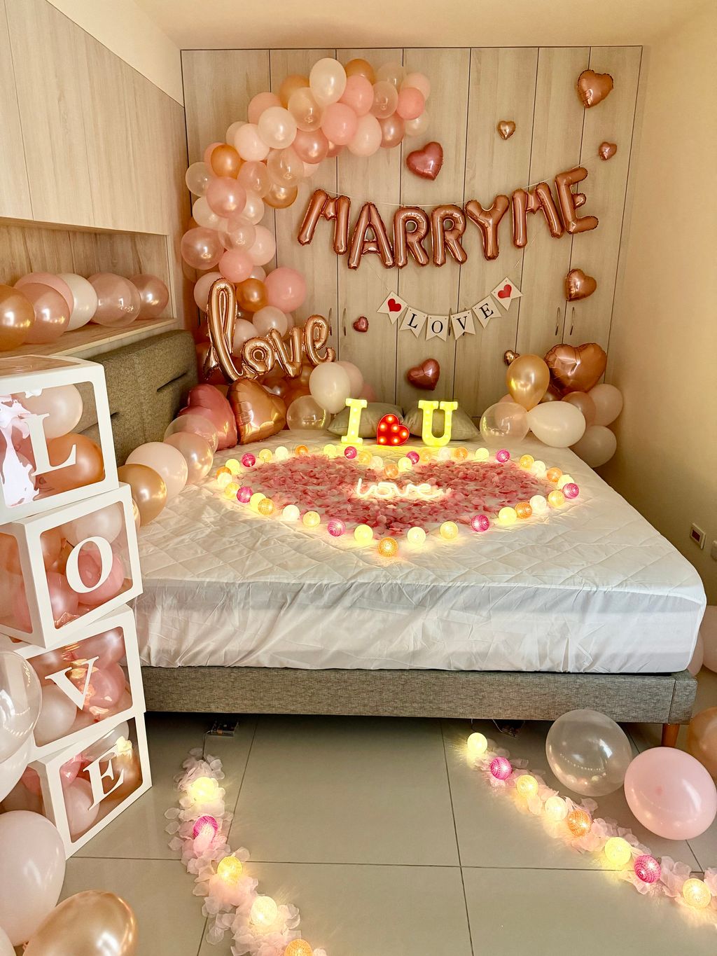 台中求婚氣球佈置