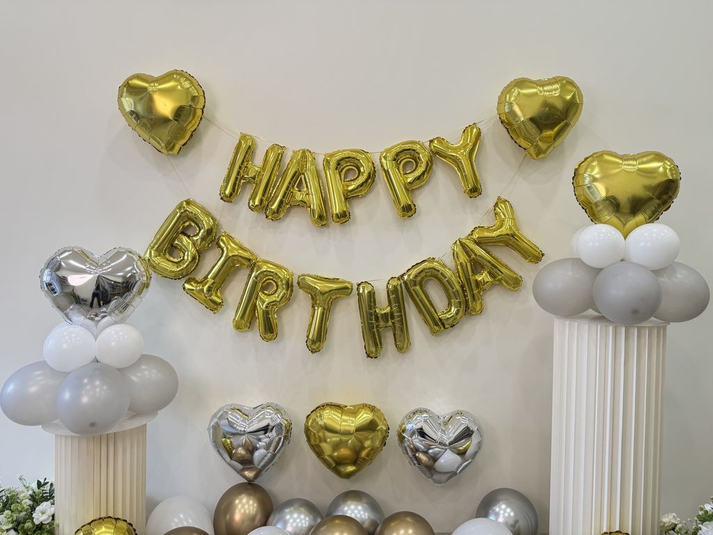 韓系生日氣球佈置