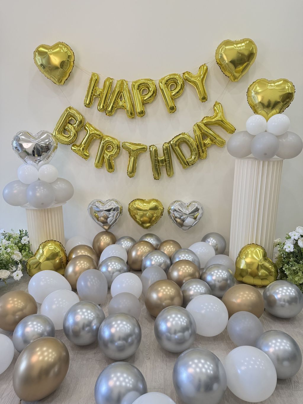 豐富的氣球佈置