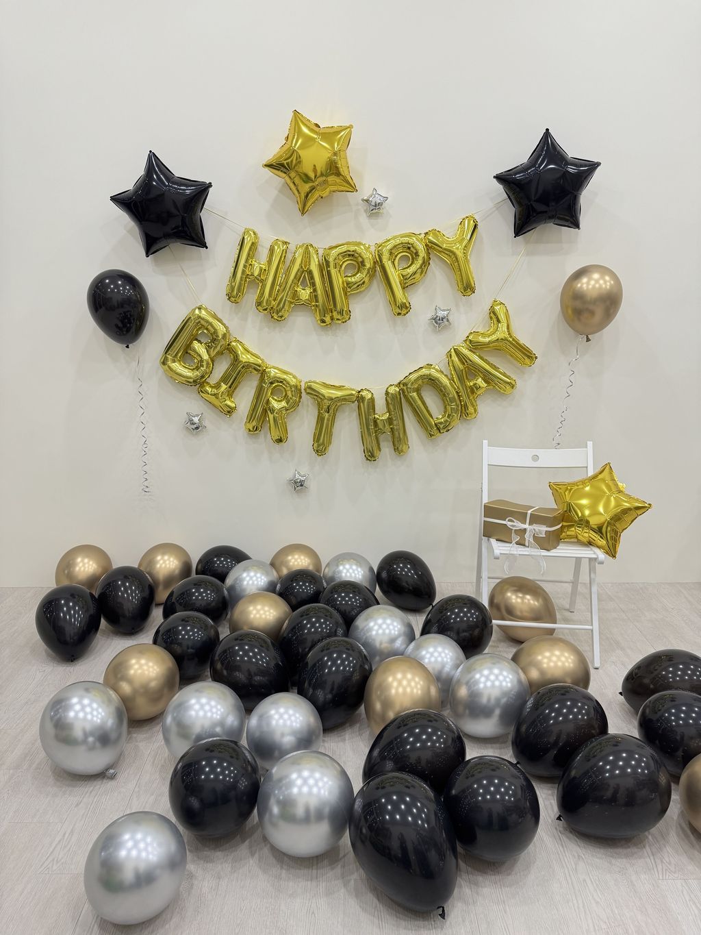 生日氣球佈置教學