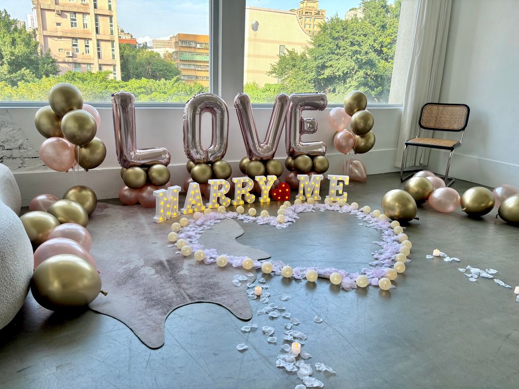 台中求婚佈置推薦