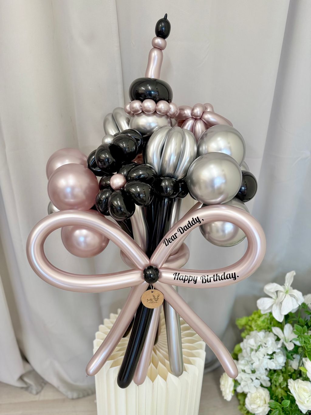 台北 新北 情人節花束氣球