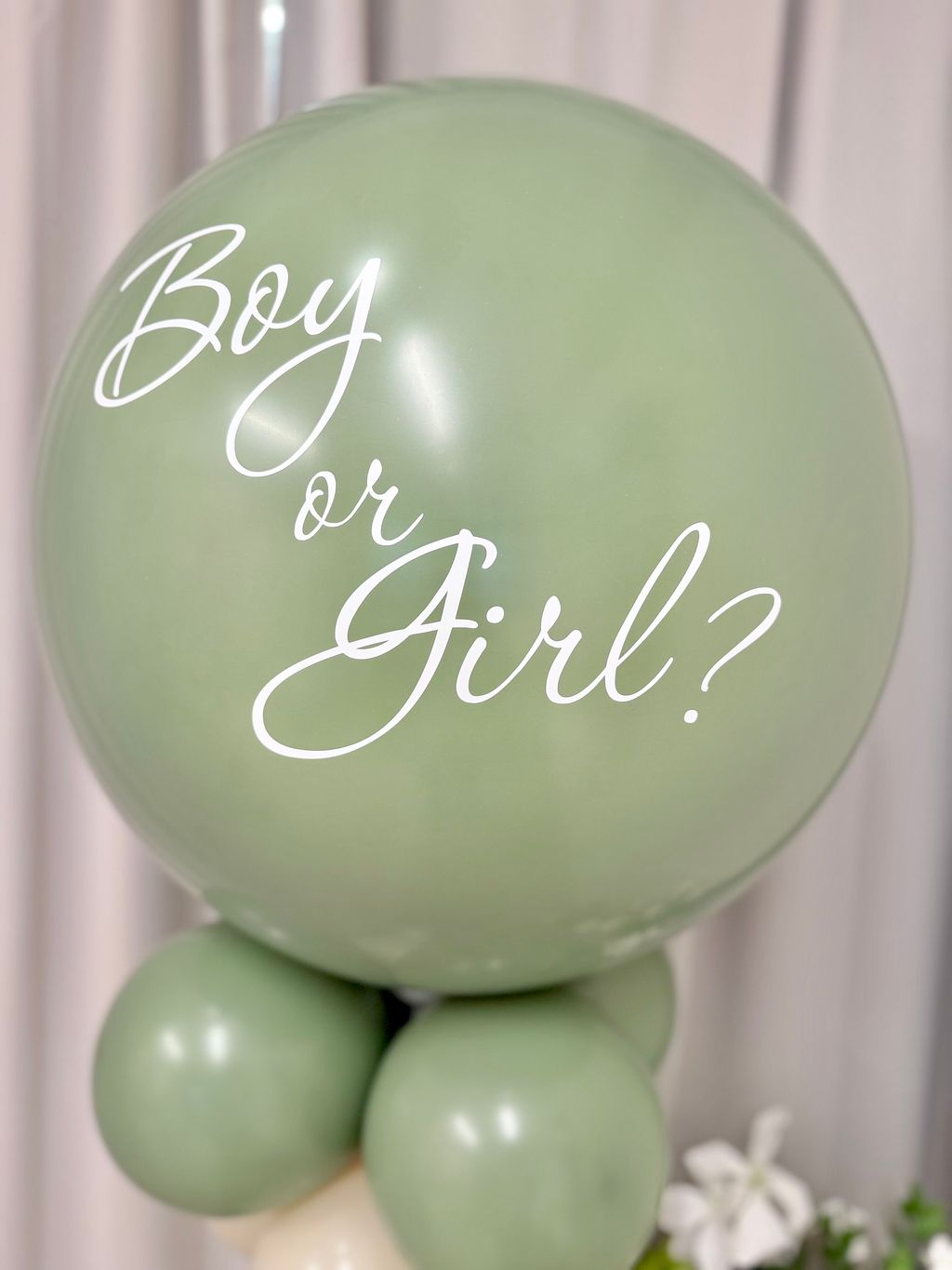 台北性別派對揭曉氣球