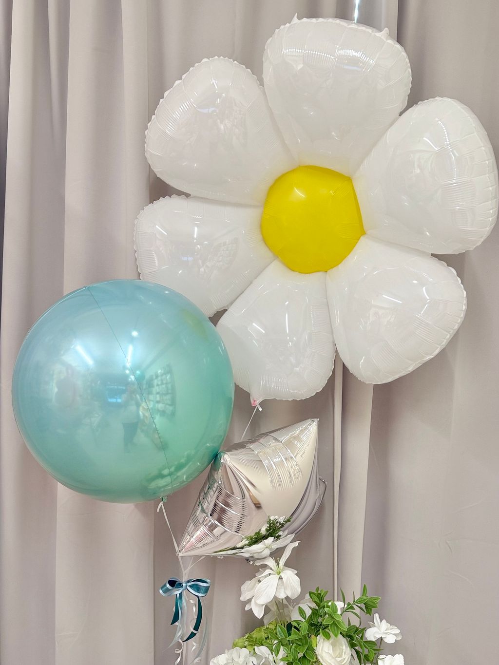 雛菊氦氣空飄氣球 新北