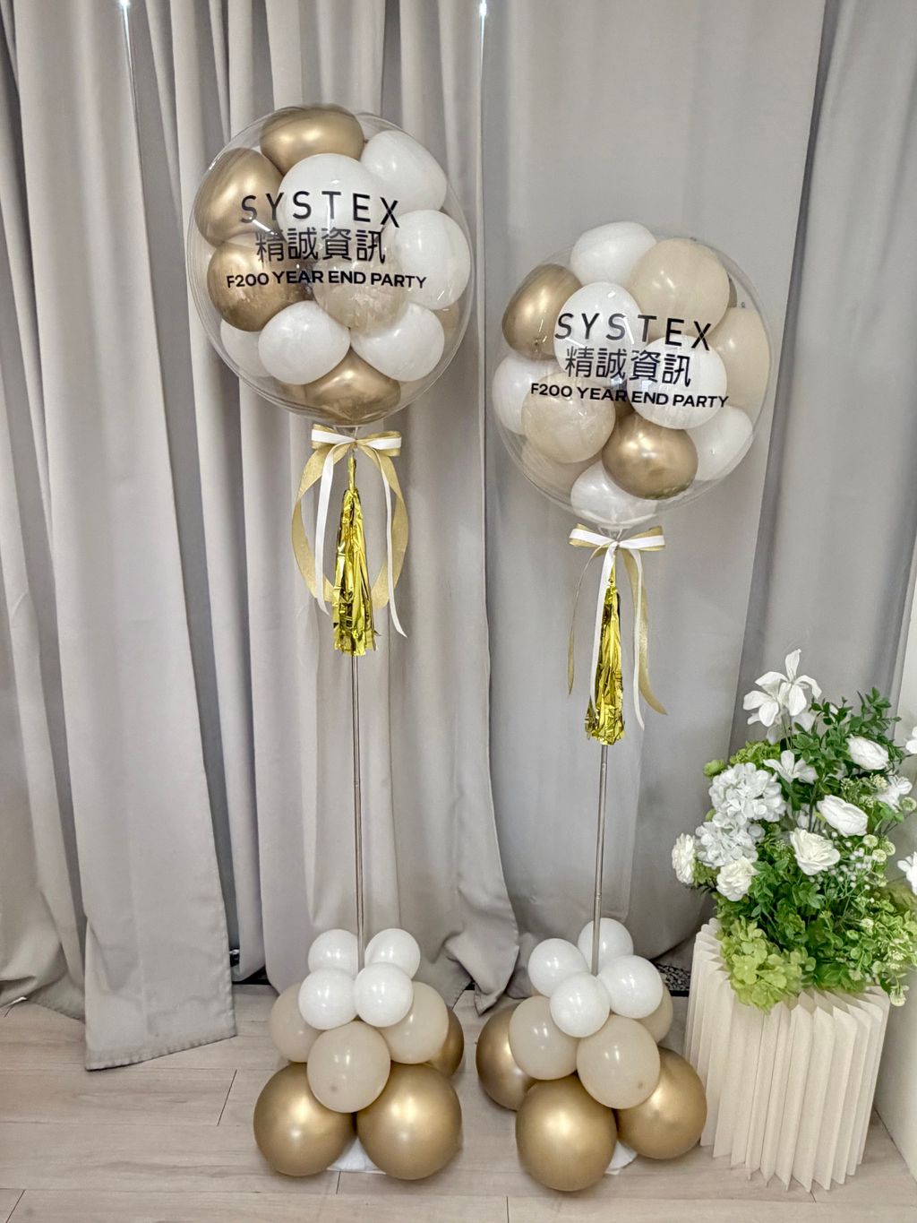 台中開幕氣球柱