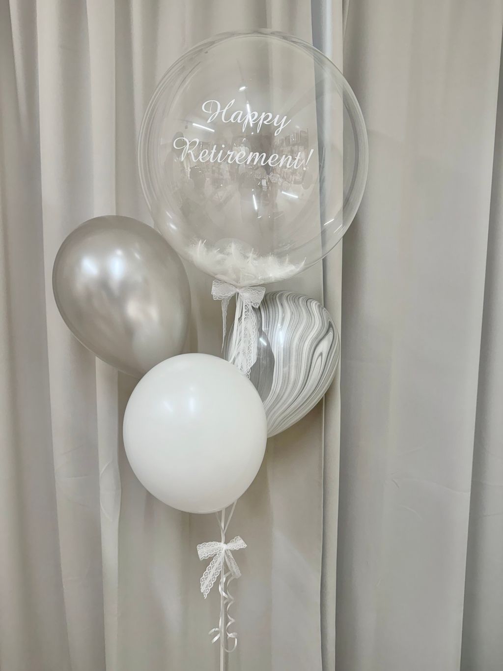 台中畢業空飄氣球串