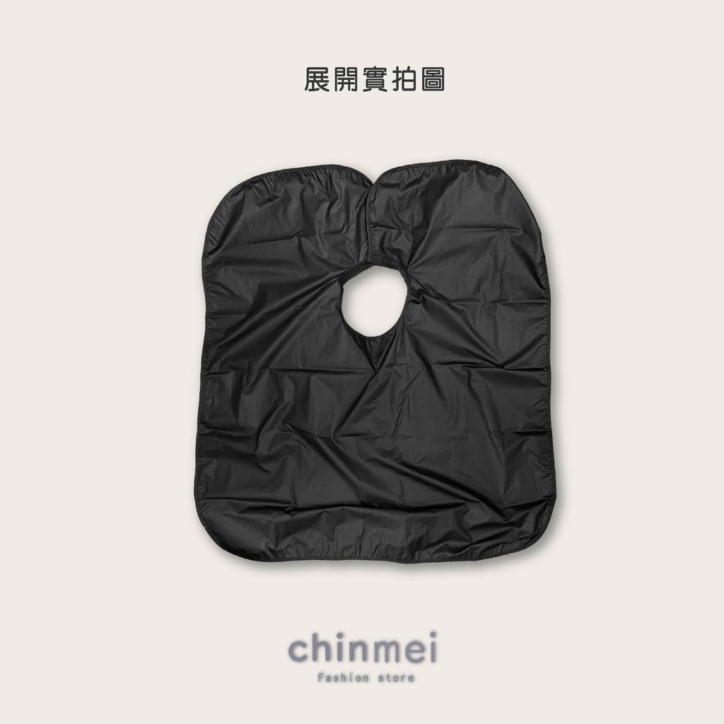 晴美半件式染燙圍巾-雙面黑灰&雙面黑-04