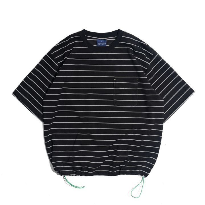 Summer Stripe Tee (Black Stripe)1