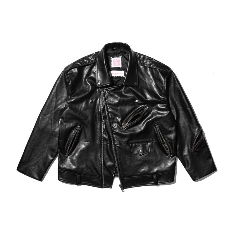 nul1.org (nu-J03) Lamont Faux-Leather Jacket – NEXHYPE