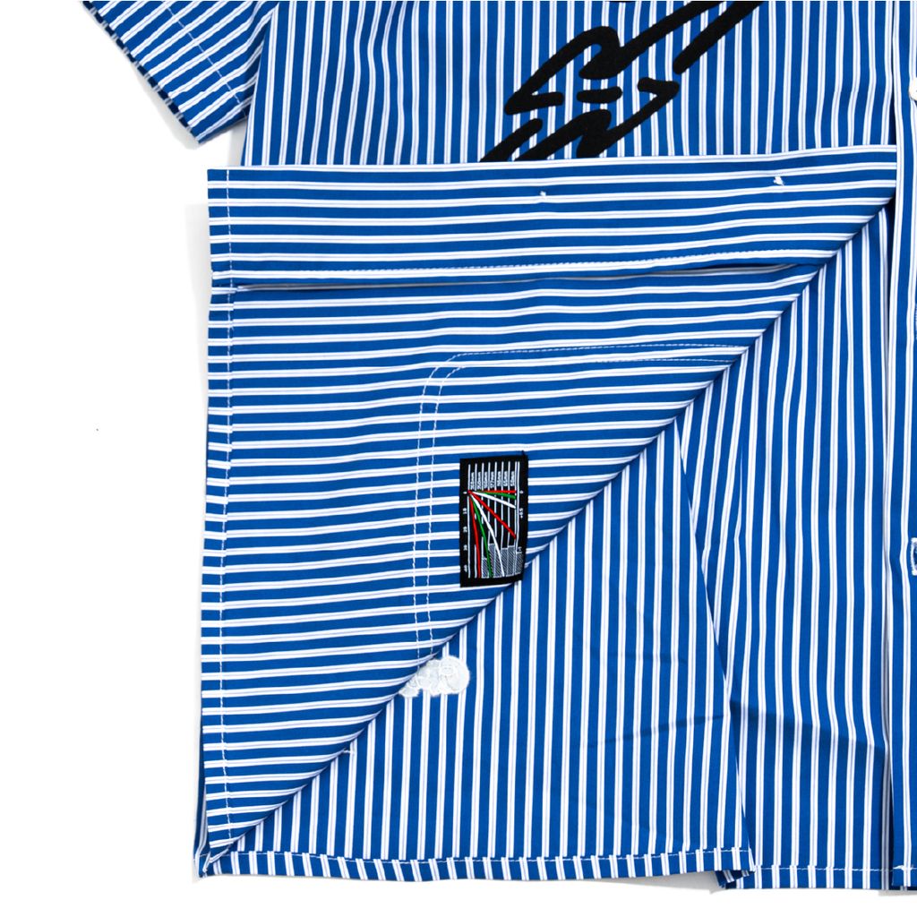 4PM X OKI KENICHI "WIB" Shirt (Blue sprite)_工作區域 1 複本 18