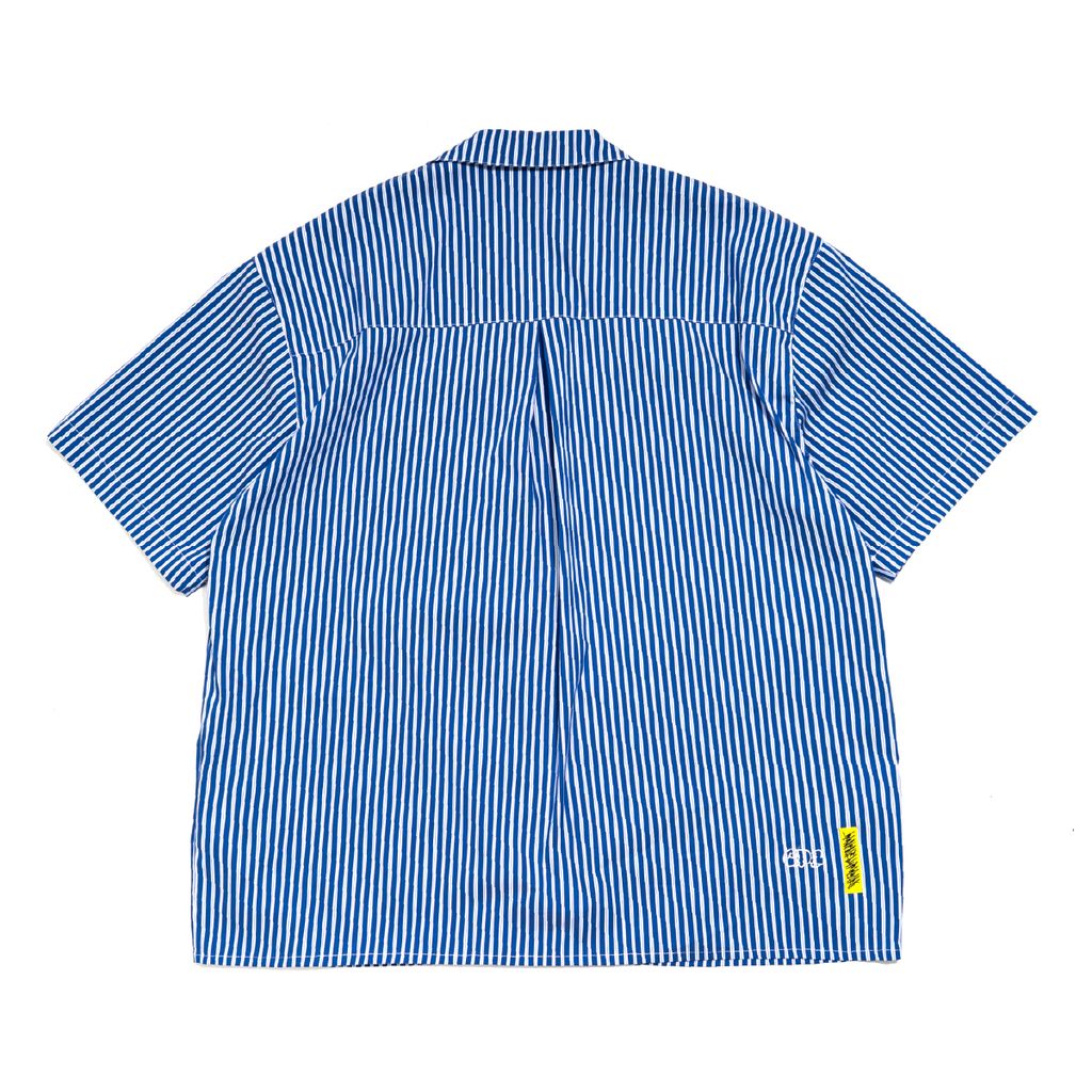 4PM X OKI KENICHI "WIB" Shirt (Blue sprite)-06