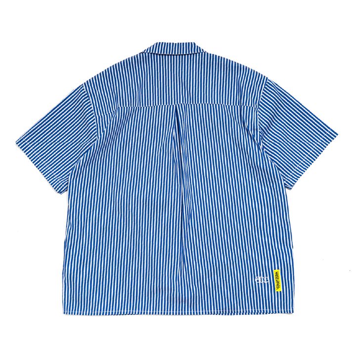 4PM X OKI KENICHI "WIB" Shirt (Blue sprite)-06