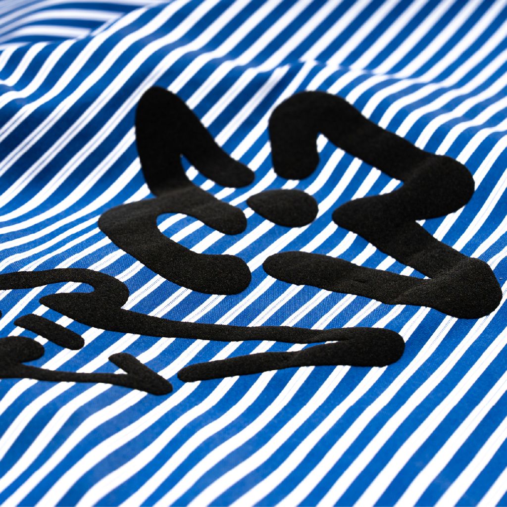 4PM X OKI KENICHI "WIB" Shirt (Blue sprite)-08