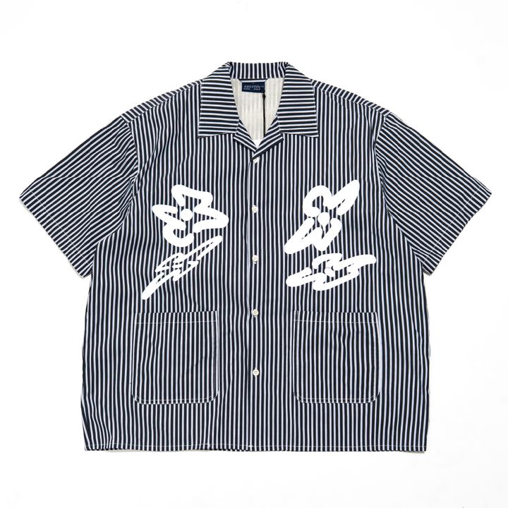 4PM X OKI KENICHI "WIB" Shirt (Black sprite)_工作區域 1 複本 15