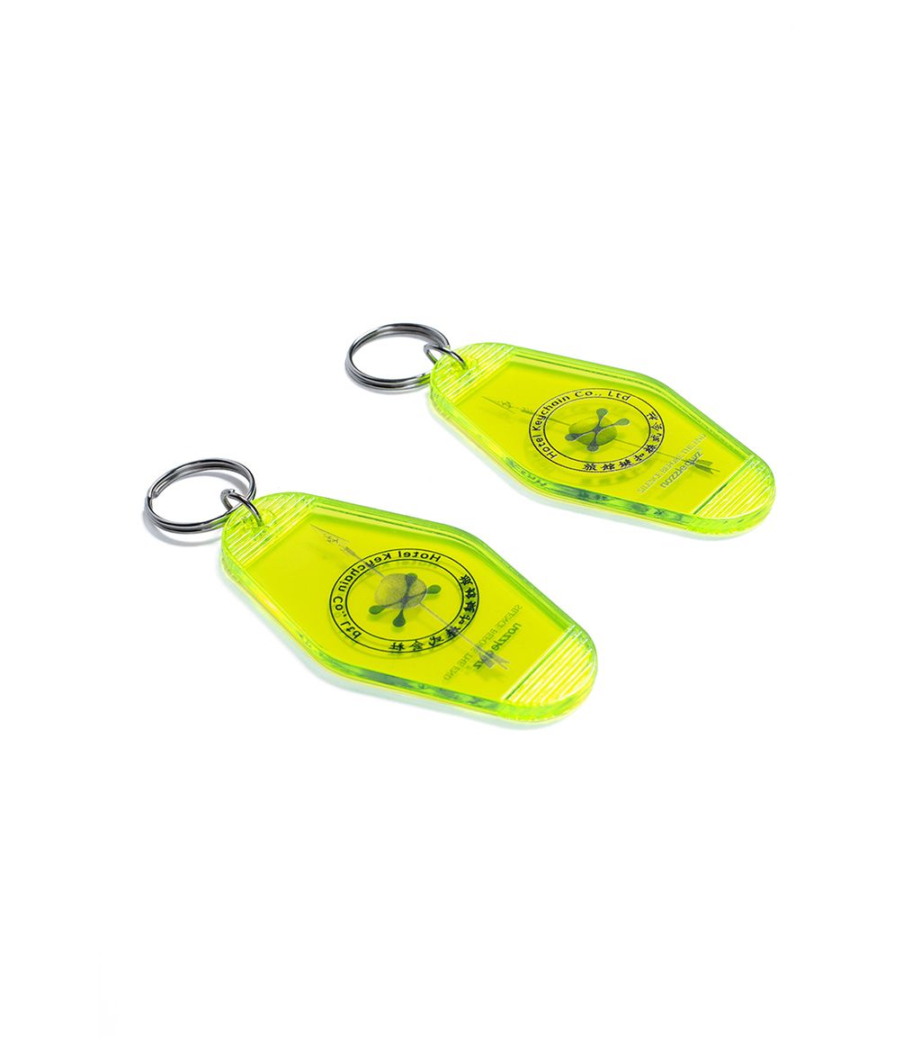 Trojan鑰匙圈_黃 (3)