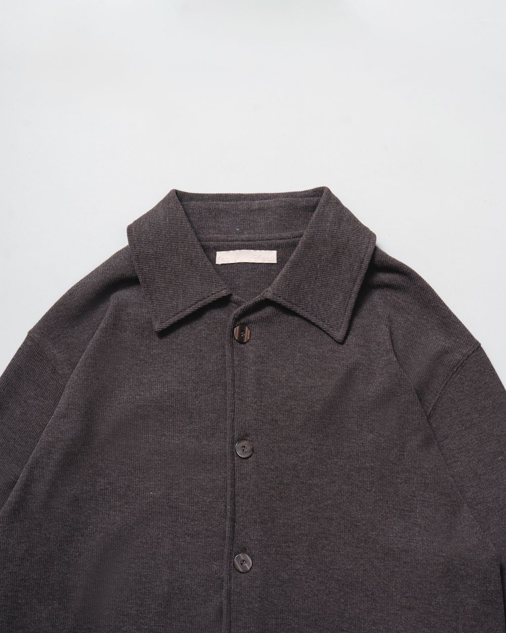 Knit Polo Shirt Cardigan-3