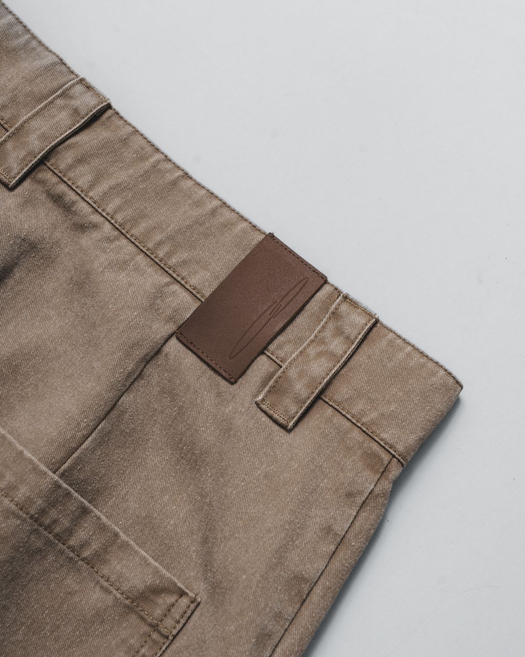 Garment Washed Gabardine Sanp Pants for GR-15