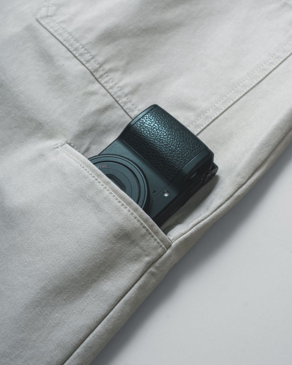 Garment Washed Gabardine Sanp Pants for GR-25