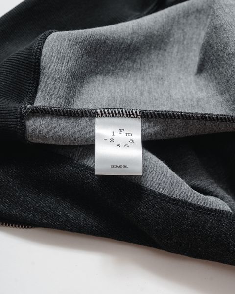 Wool PO Sweat Zip Hoodie-12