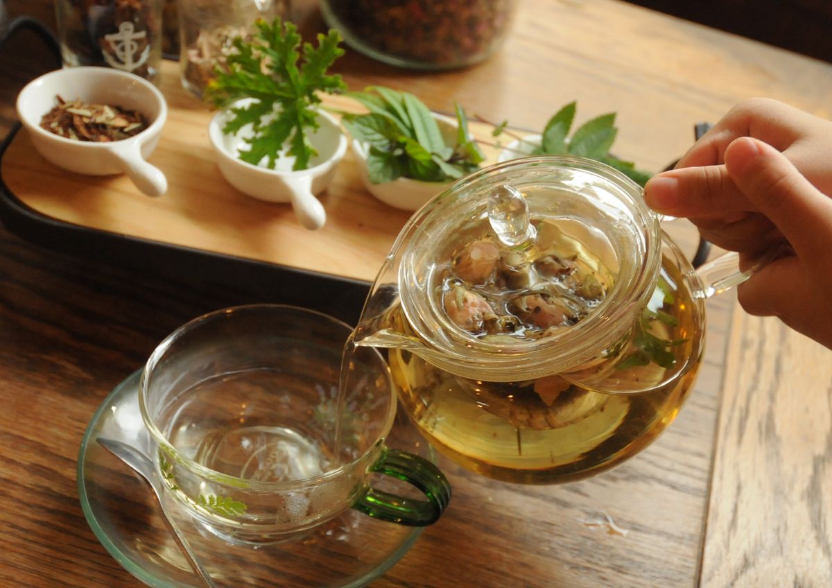 調配公主王子專屬的花草茶飲