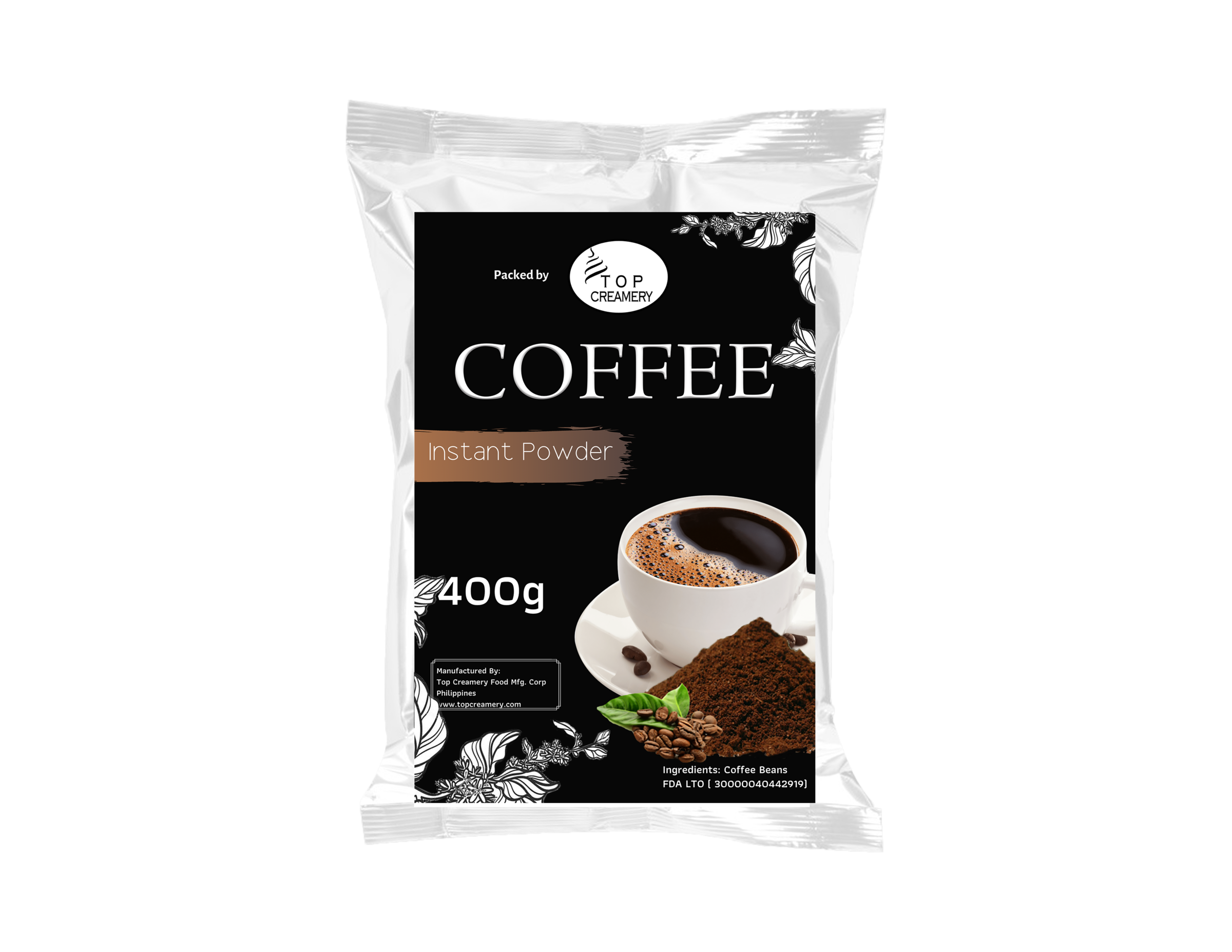 Coffee Powder (400g) – Top Creamery Food Mfg. Corp.