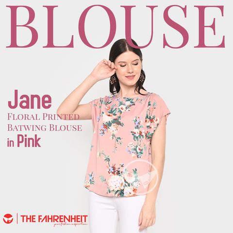 A16-Jane-New-Directions-Floral-Batwing-Blouse-Pink