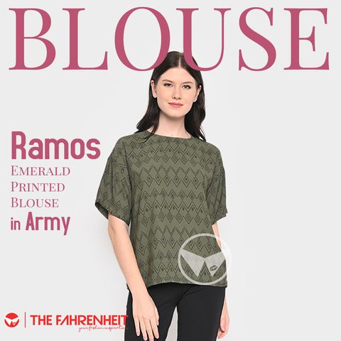 A19-Ramos-NY-Collection-Emerald-Printed-Blouse-Army