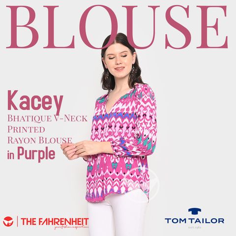 A37-Kacey-Tom-Tailor-Bhatique-V-Neck-Printed-Rayon-Blouse-Purple