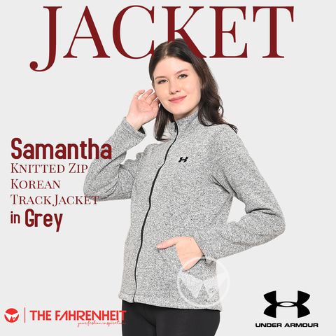 A101-Samantha-UA-Knitted-Zip-Korean-Track-Jacket-Grey
