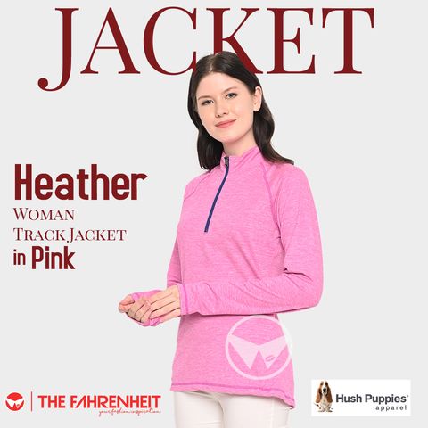 A103-Heather-Hush-Puppies-Woman-Track-Jacket-Pink