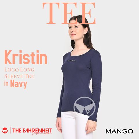 A124-Kristin-Mango-Logo-Long-Sleeve-Tee-Navy