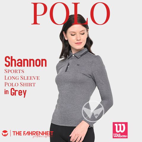 A135-Shannon-Wilson-Sport-Long-Sleeve-Polo-Shirt-Grey