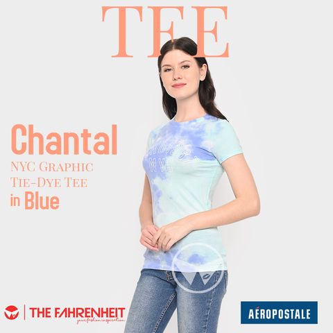 A168-Chantal-Aeropostale-NYC-Graphic-Tie-Dye-Tee-Blue