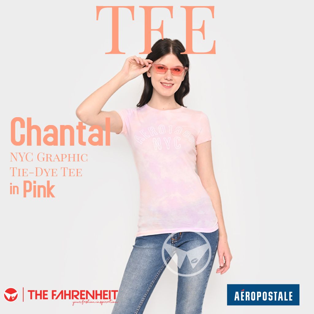 A169-Chantal-Aeropostale-NYC-Graphic-Tie-Dye-Tee-Pink