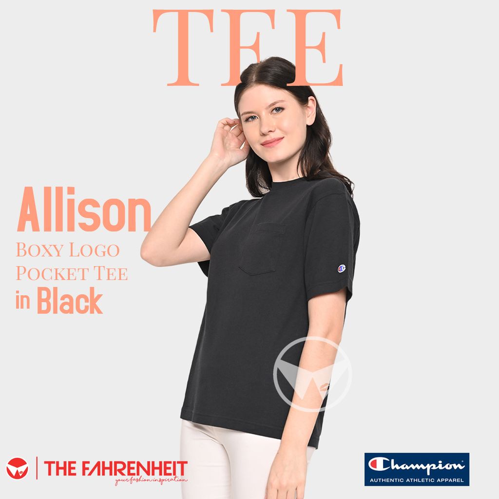 A177-Allison-Champions-Boxy-Logo-Pocket-Tee-Black