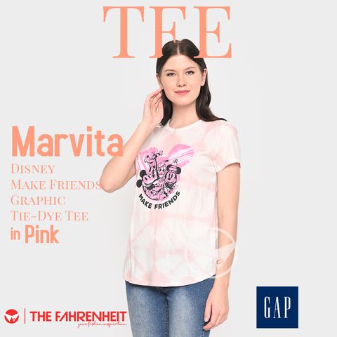 A182-Marvita-Gap-Disney-Make-Friends-Graphic-Tie-Dye-Tee-Pink