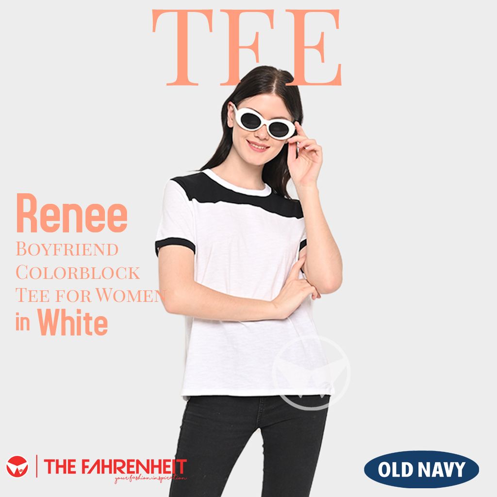 A194-Renee-Old-Navy-Boyfriend-Colorblock-Tee-for-Women-Multi