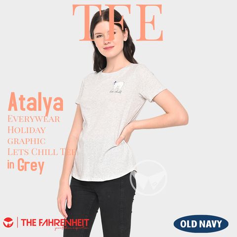 A203-Atalya-Old-Navy-Everywear-Holiday-graphic-Lets-Chill-Tee-Grey