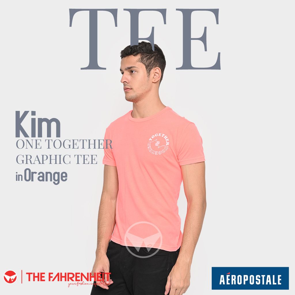 A305-Kim-AERO-ONE-TOGETHER-GRAPHIC-TEE-Orange